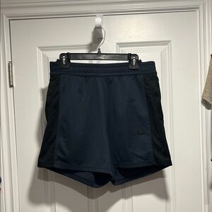 Acne Studios navy and black face Shorts